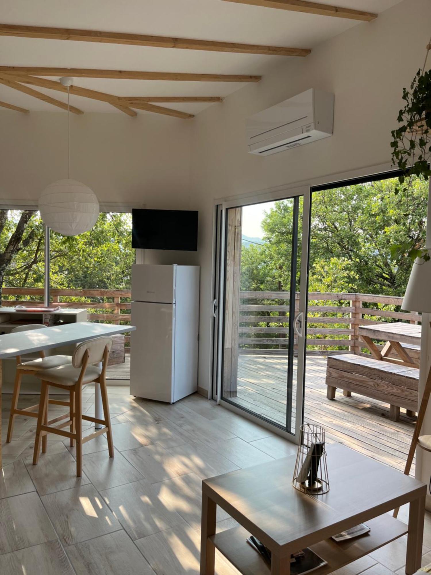 Chalet Cocoon Laroque  Extérieur photo